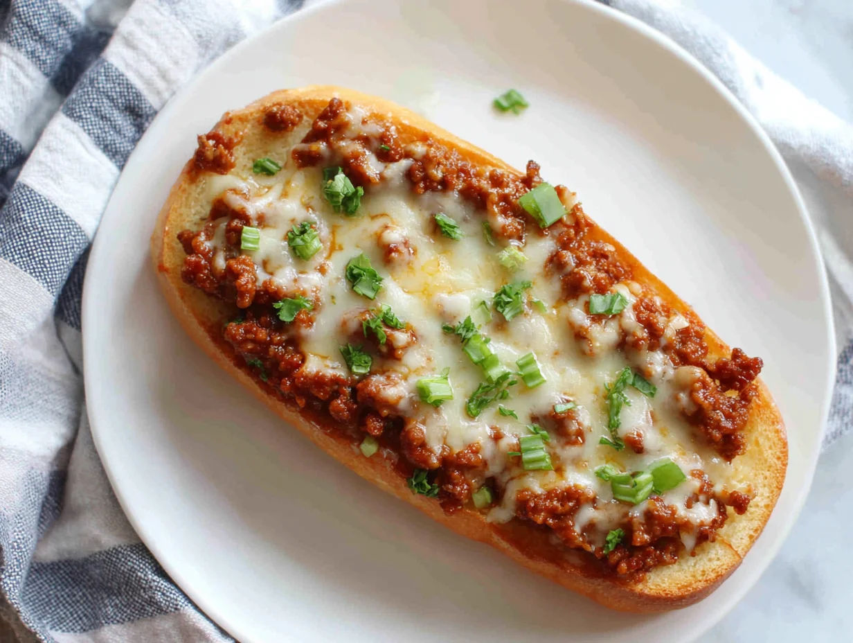 garlic bread sloppy joes