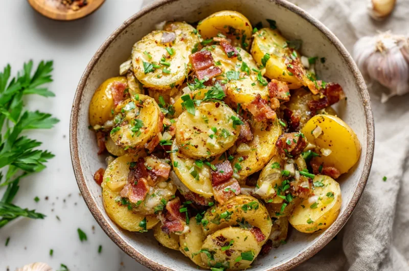 Easy and Quick German Potato Salad Recipe
