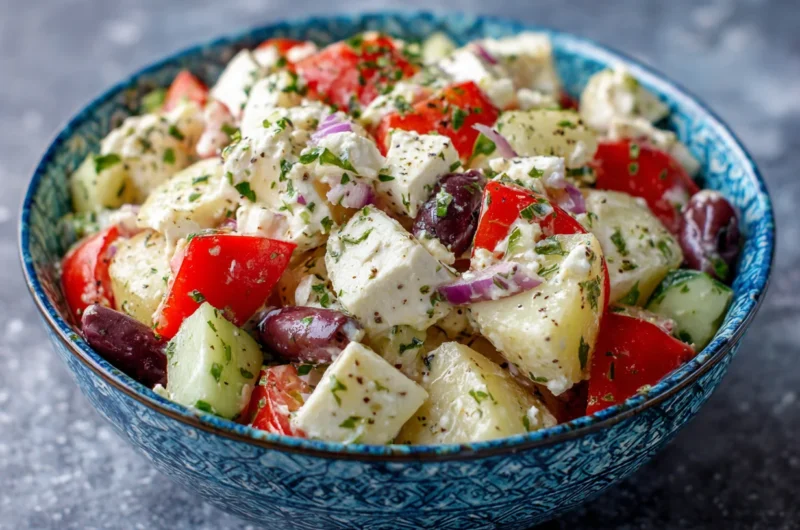 Easy Greek Potato Salad Recipe