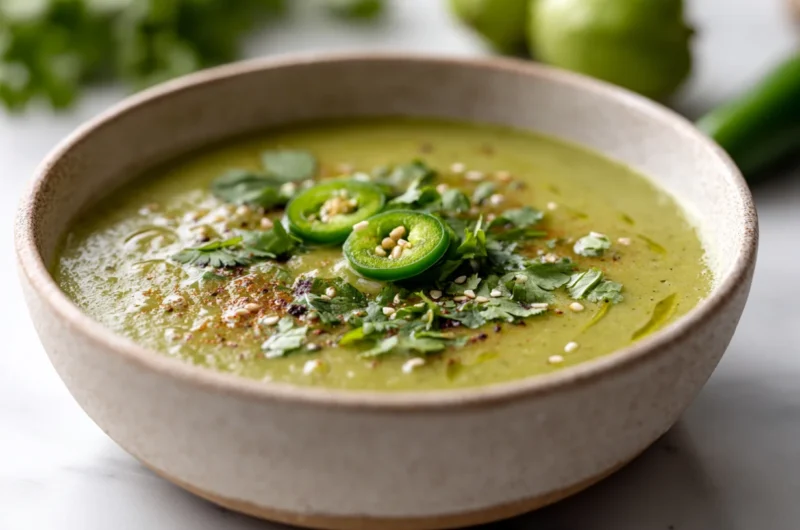 Green Enchilada Sauce Recipe So Tangy and Delicious