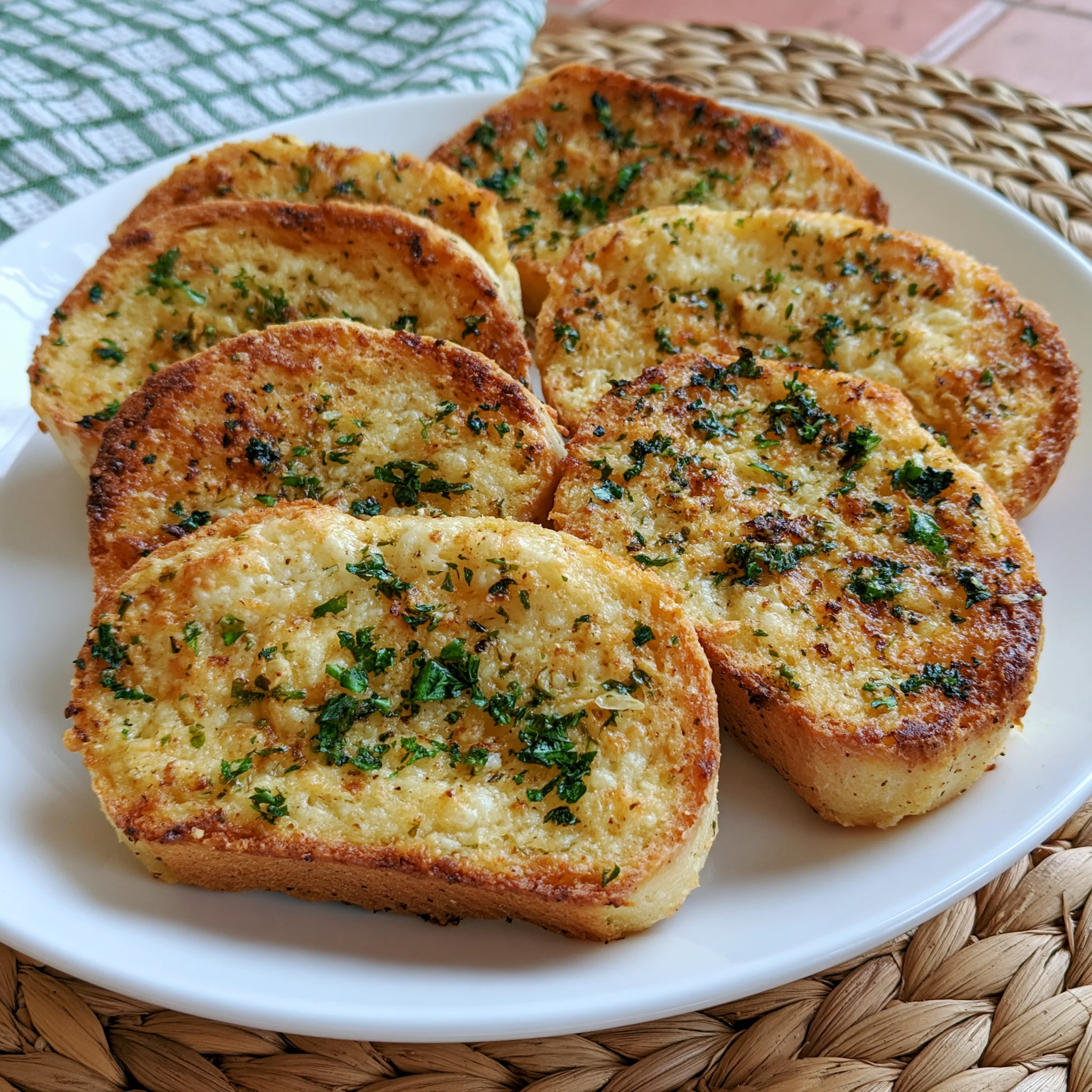 homemade garlic bread