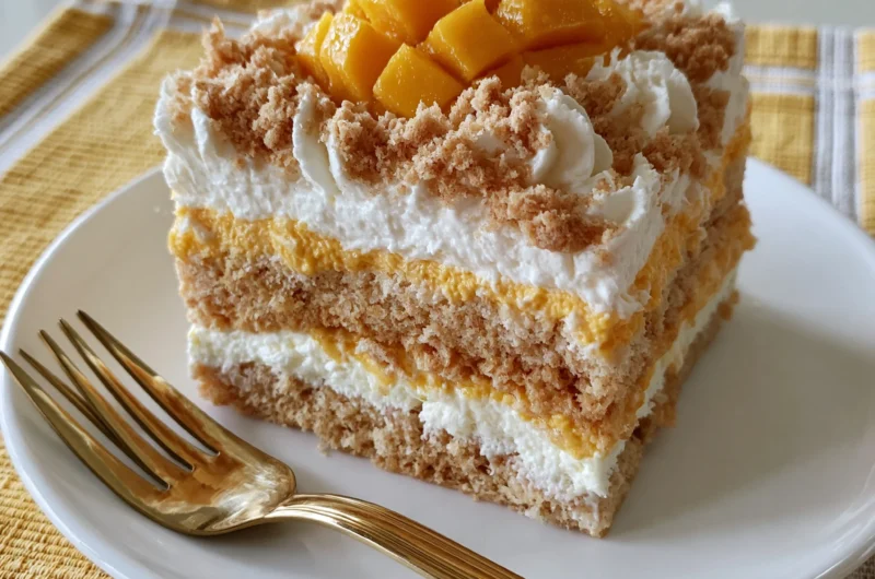 Best No-Bake Mango Float Dessert