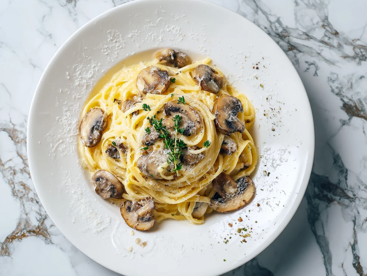 mushroom pasta