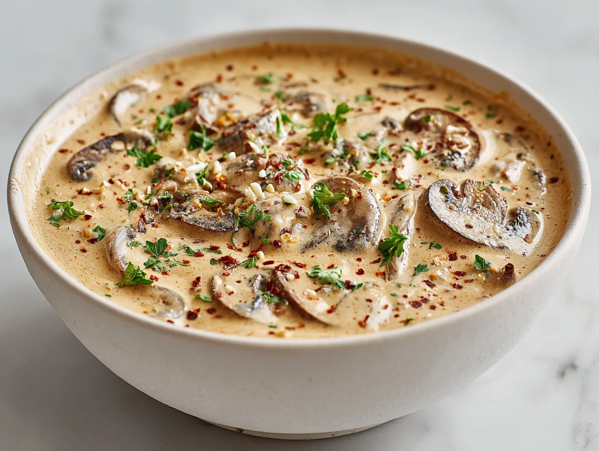 mushroom sauce