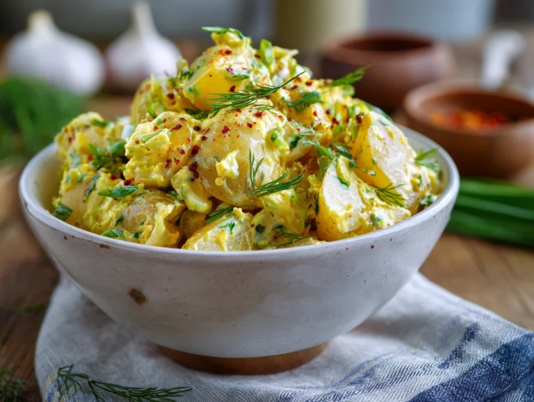 mustard potato salad..