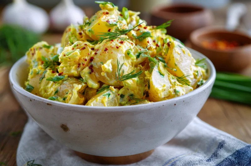 Easy Mustard Potato Salad Recipe