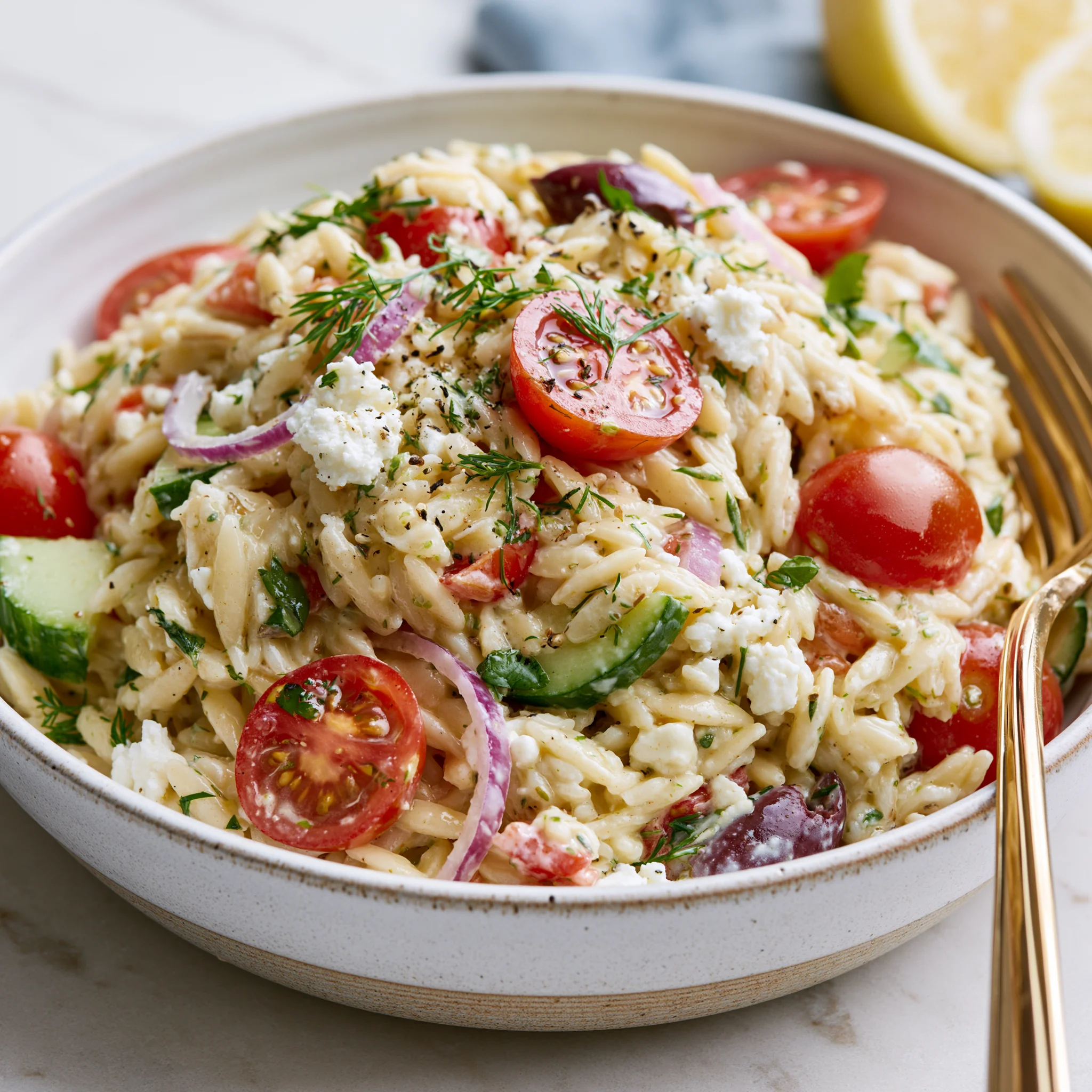 orzo pasta salad