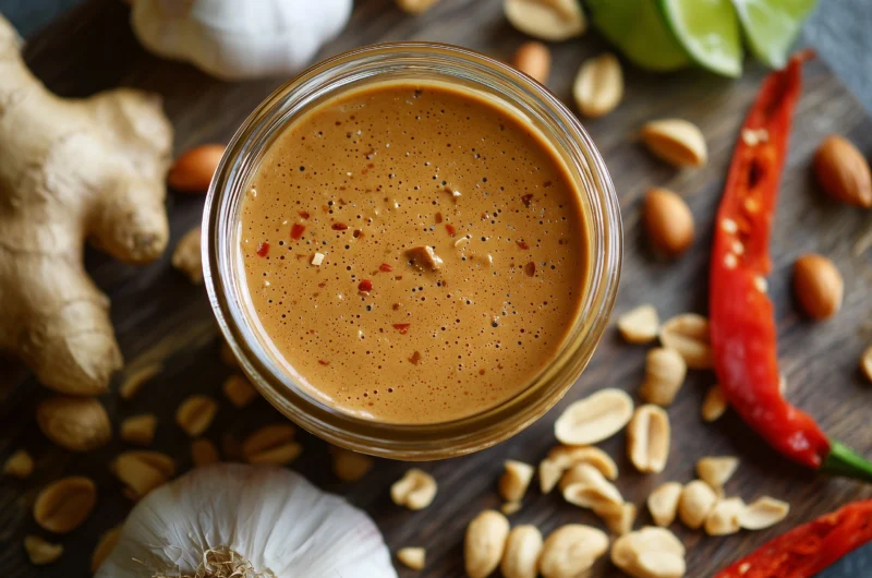 Peanut Sauce Recipe That’s Creamy and Nutty