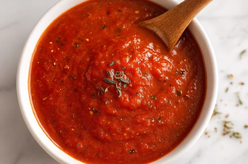 Homemade Pizza Sauce Recipe You’ll Love to Spread