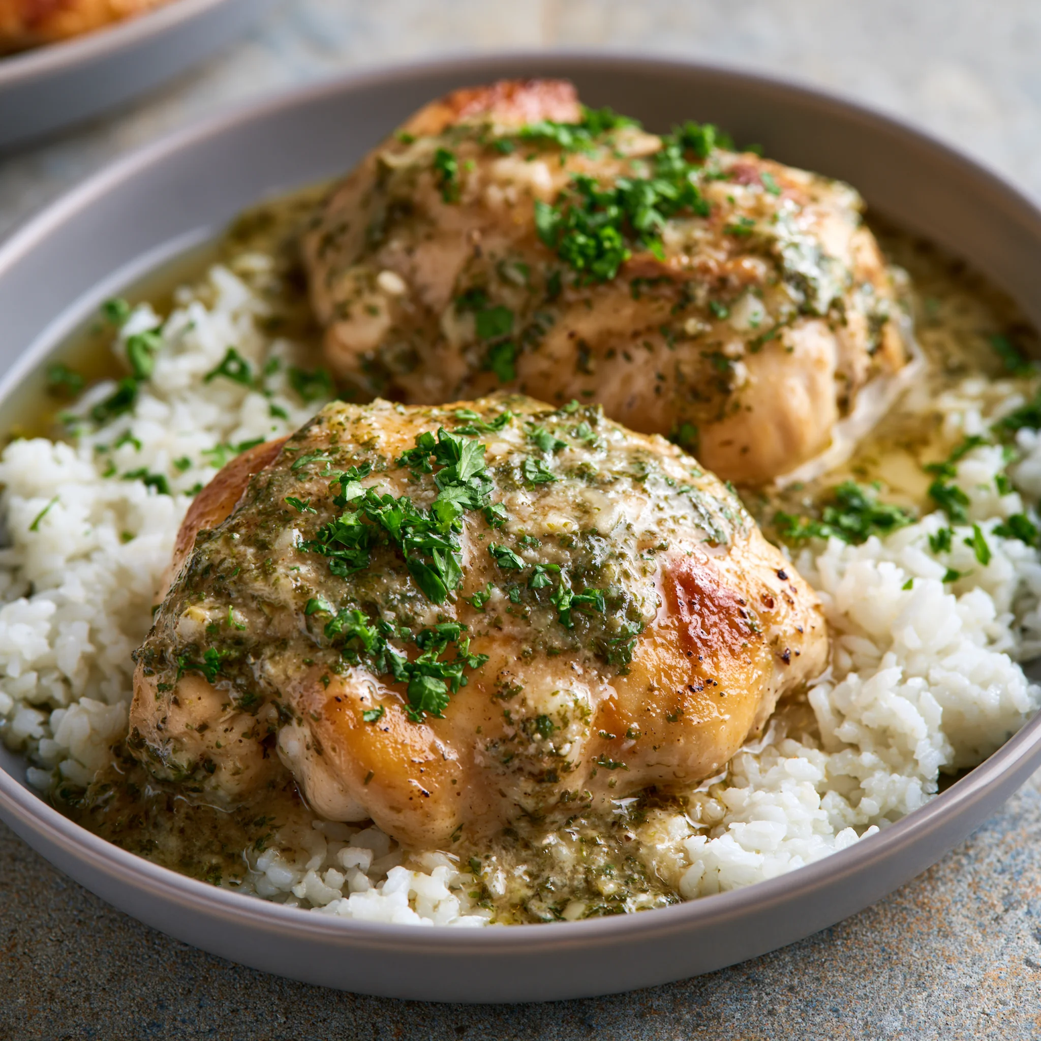 pollo en salsa verde