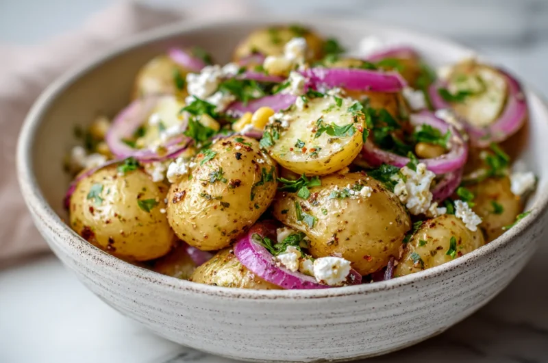 Crispy Roasted Potato Salad Recipe