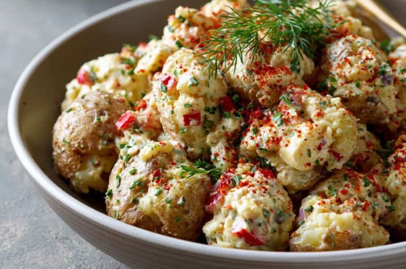 Delicious Smashed Potato Salad Recipe
