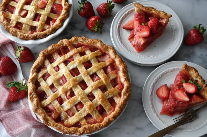 Best Strawberry Rhubarb Pie Recipe