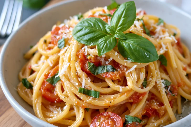 Simple Homemade Basil Pasta Recipe