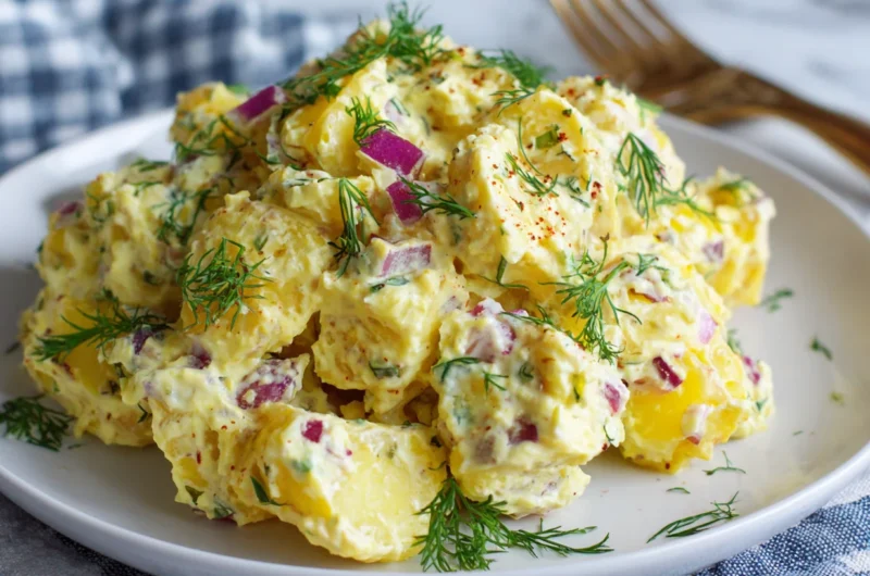 Easy Vegan Potato Salad Recipe