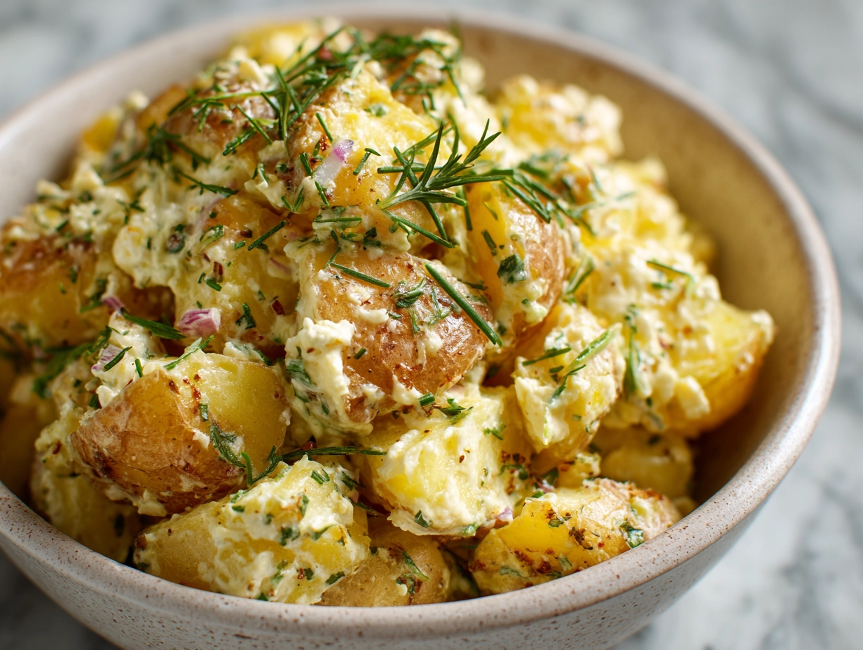 Warm Potato Salad Recipe