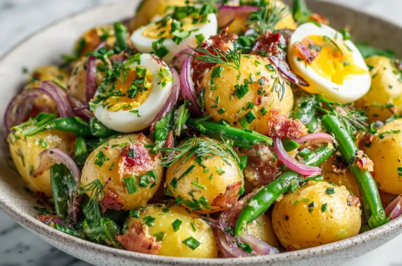 Warm Potato Salad Recipe