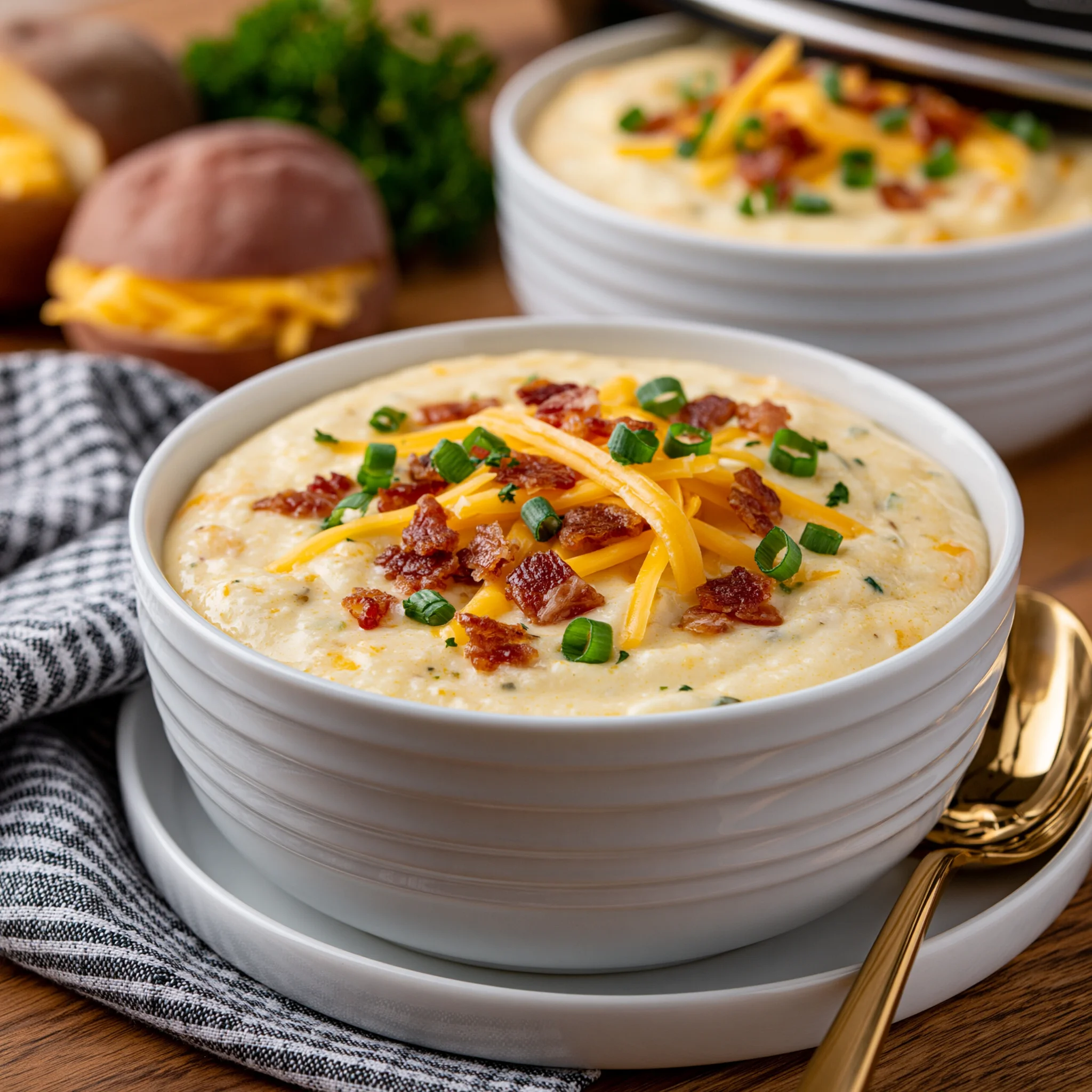 Baked Potato Soup Crock Pot