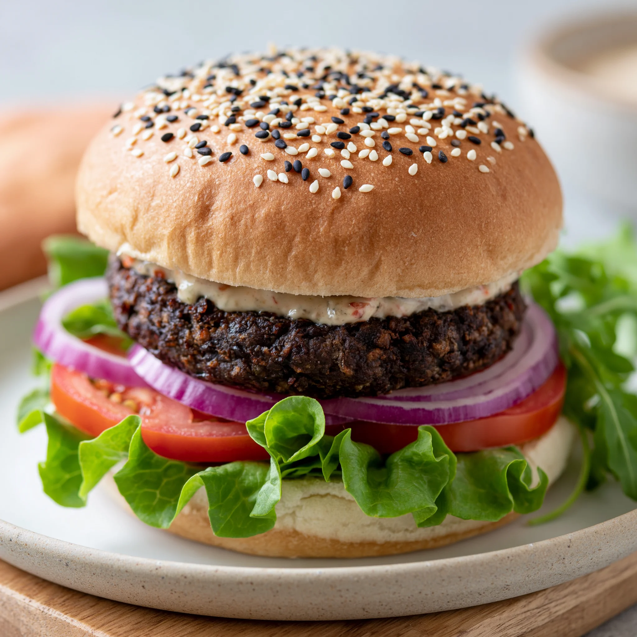 Black Bean Veggie Burger
