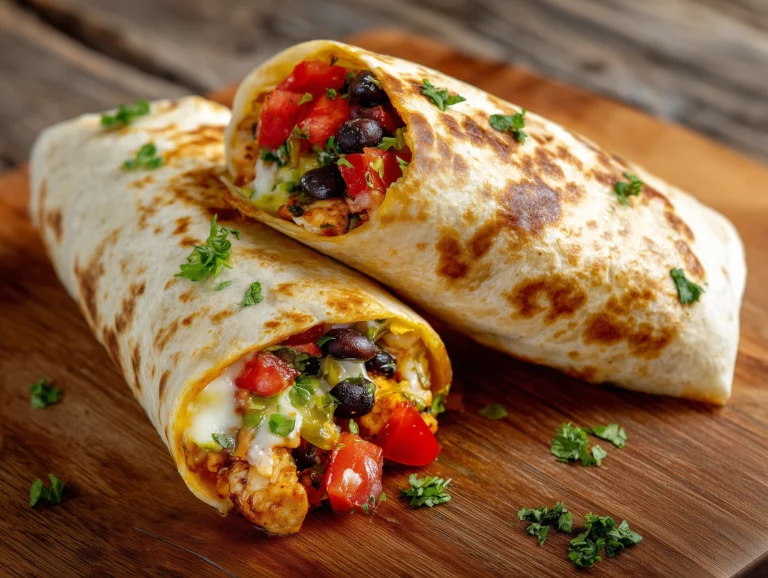 Easy Homemade Burritos Recipe