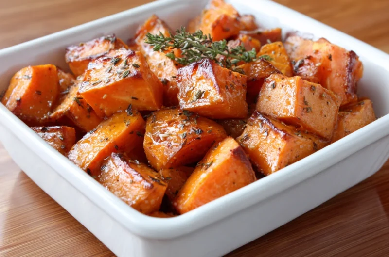 Caramelized Roasted Sweet Potatoes Recipe