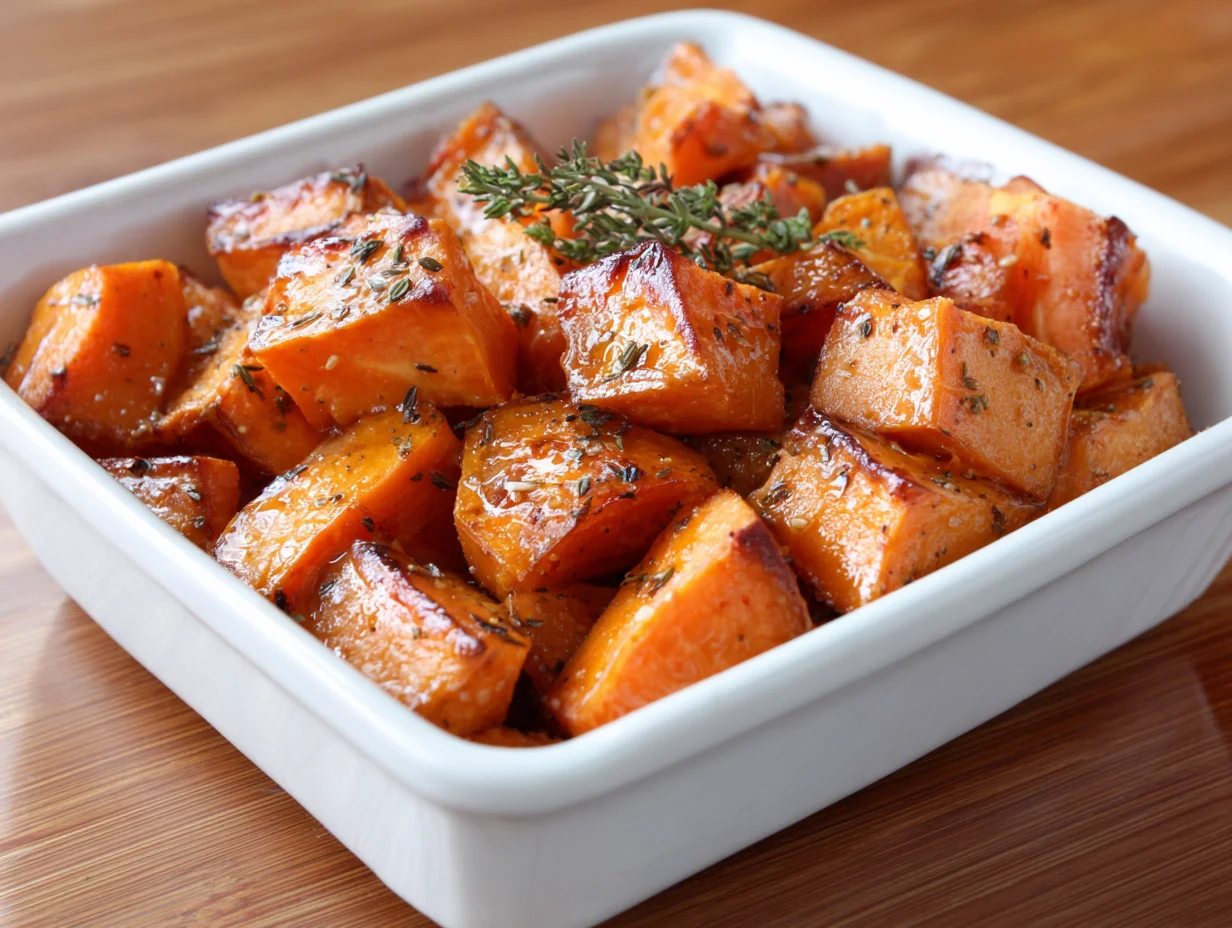 Caramelized Roasted Sweet Potatoes Recipe