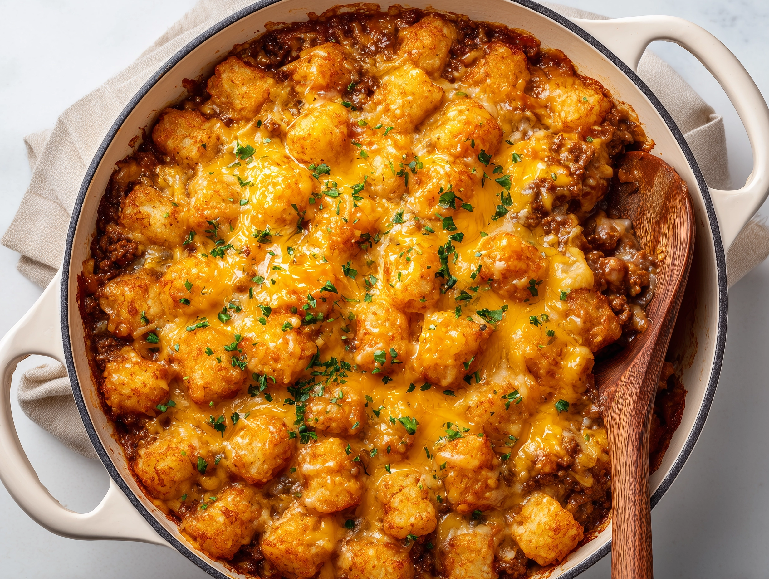 Classic Cheeseburger Tater Tot Casserole Recipe