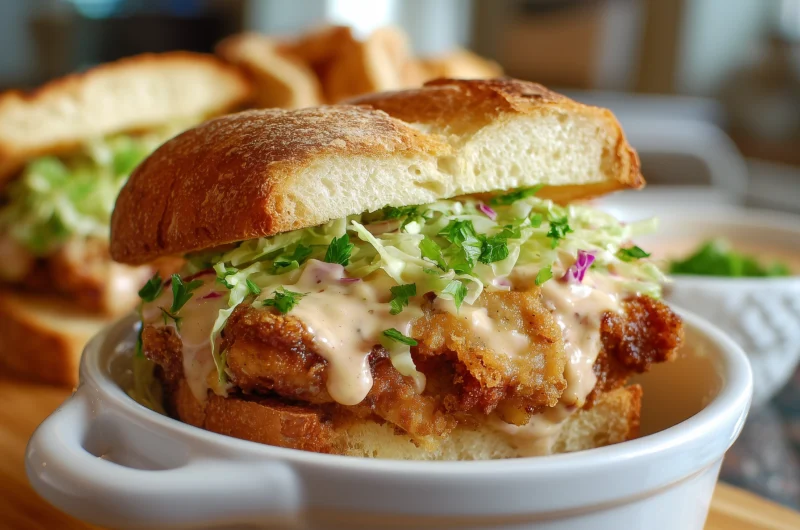 Crispy Chicken Sammie Recipe