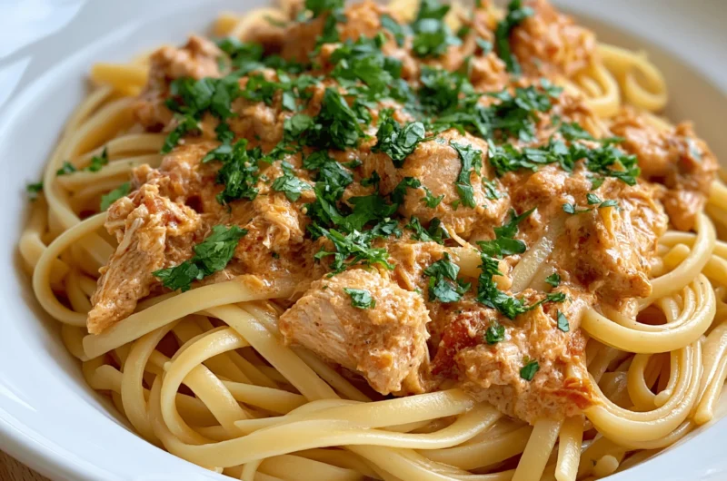 Rich Cowboy Butter Chicken Linguine Recipe