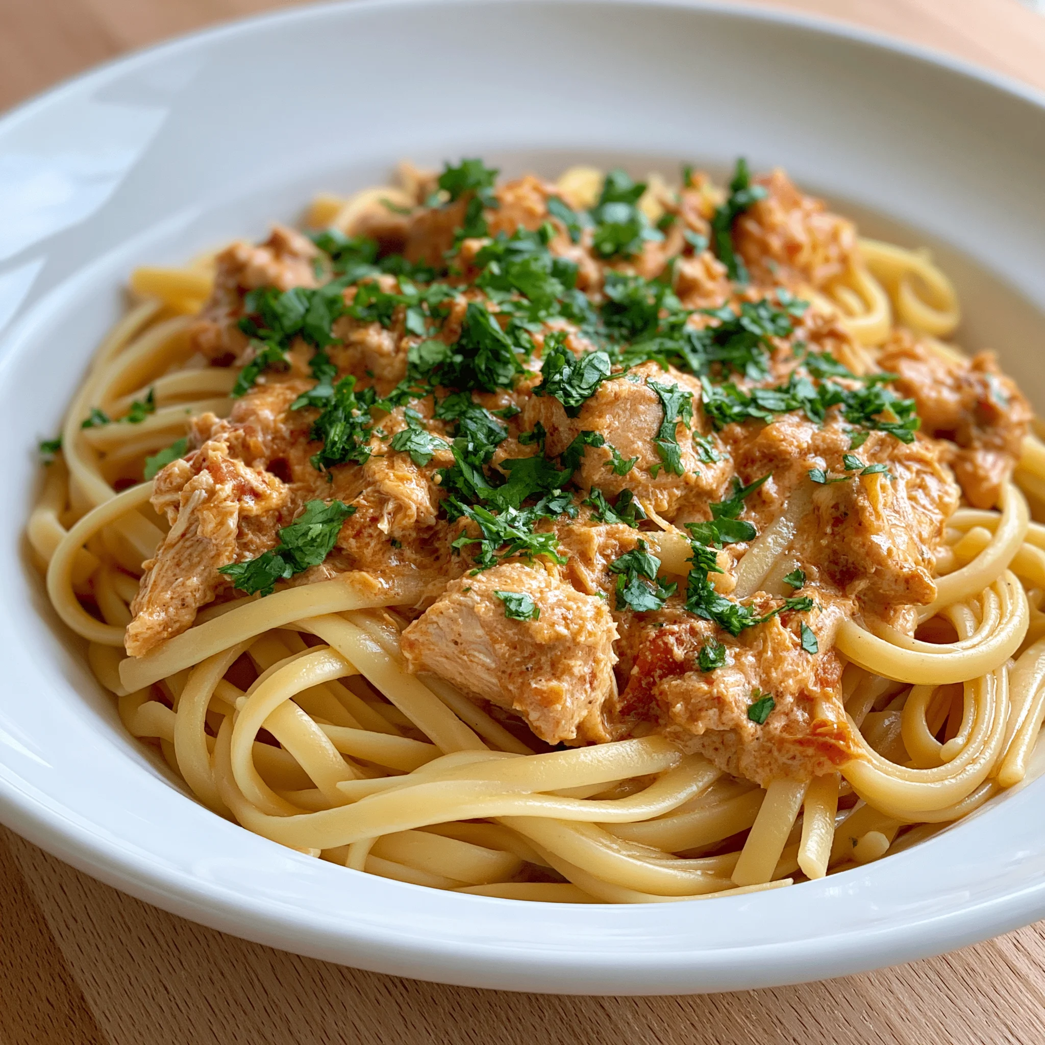 Cowboy Butter Chicken Linguine