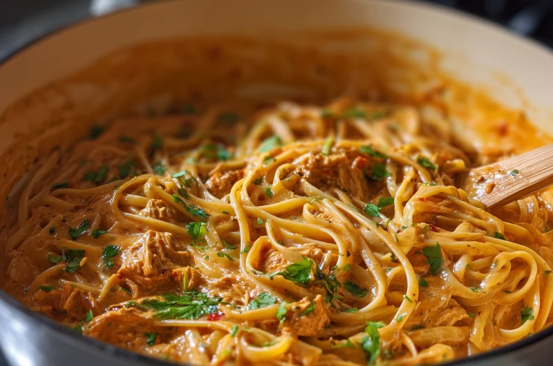 Rich Cowboy Butter Chicken Linguine Recipe