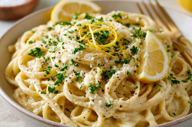 Creamy Lemon Pasta Recipe