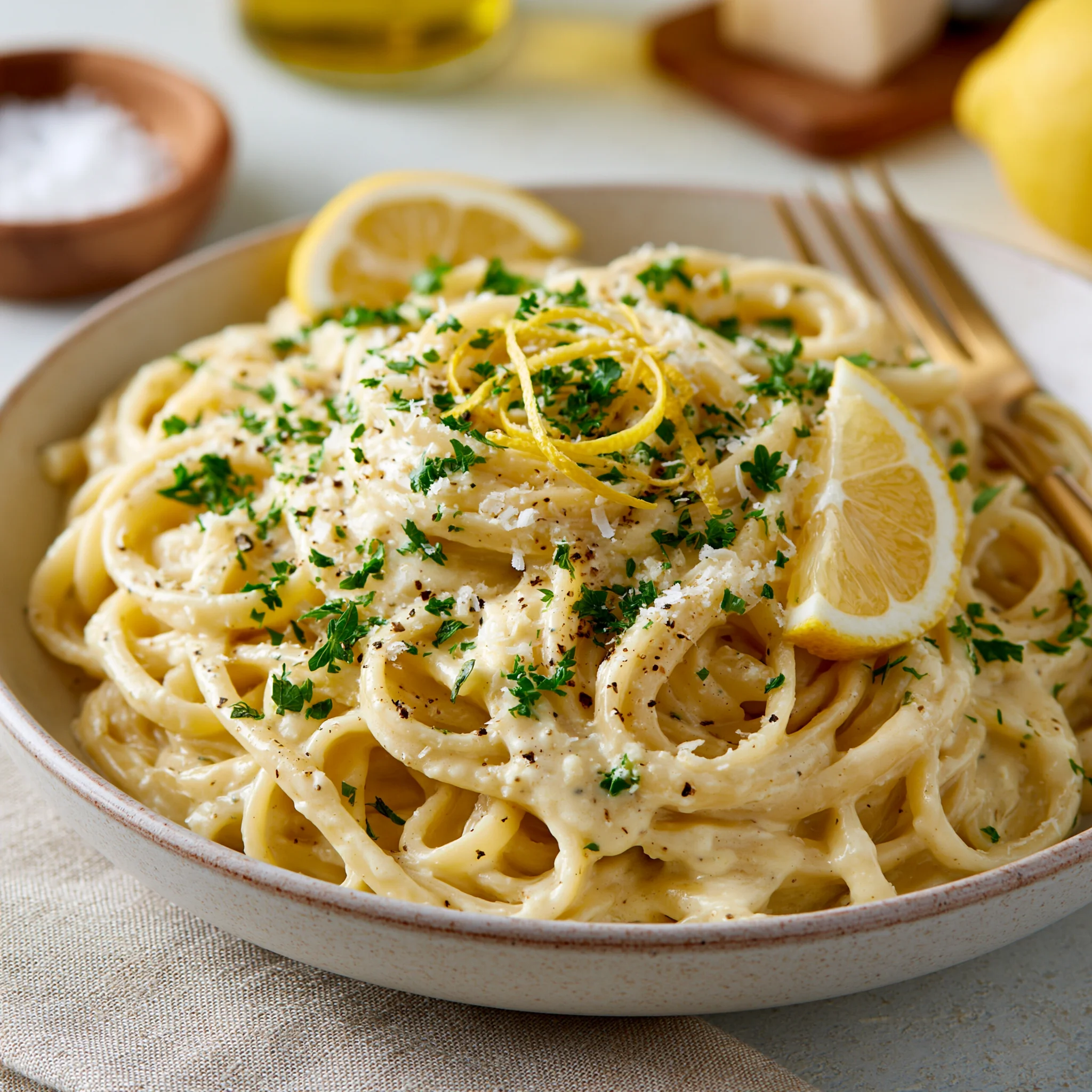 Creamy Lemon Pasta Recipe