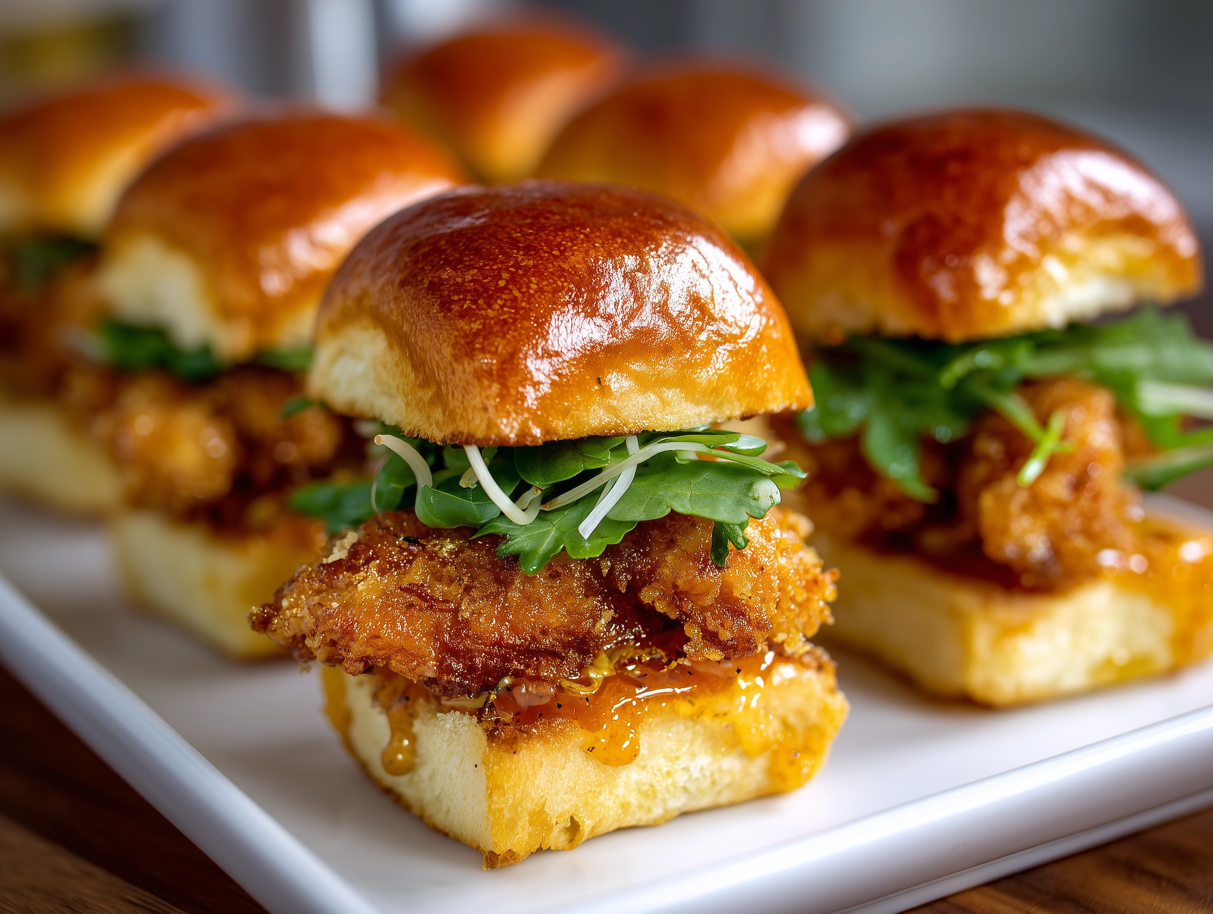 Crispy Bang Bang Chicken Sliders Recipe