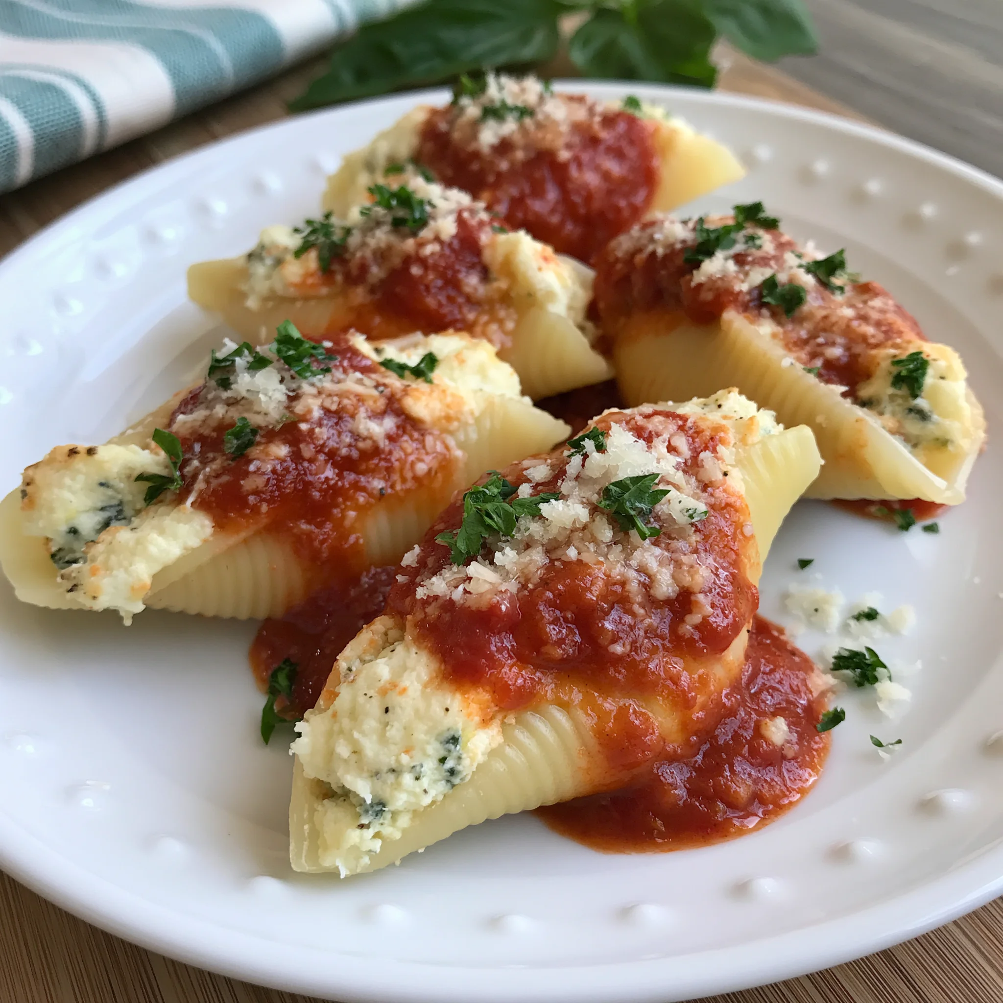 Easy Stuffed Shells Ricotta