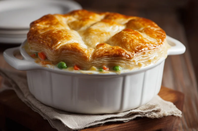 Classic Homemade Chicken Pot Pie Recipe