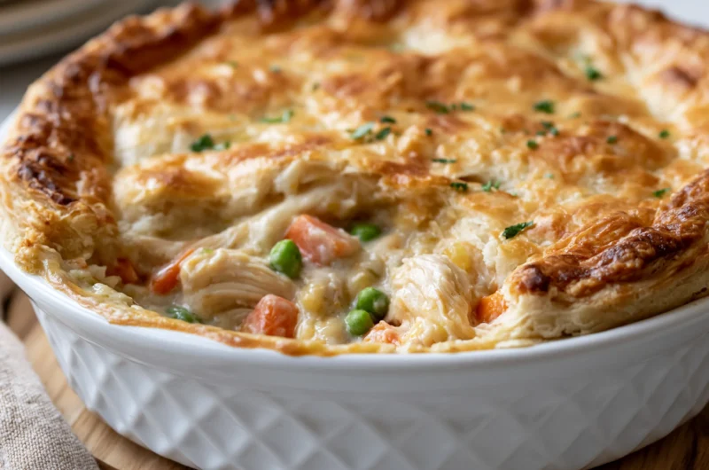Classic Homemade Chicken Pot Pie Recipe