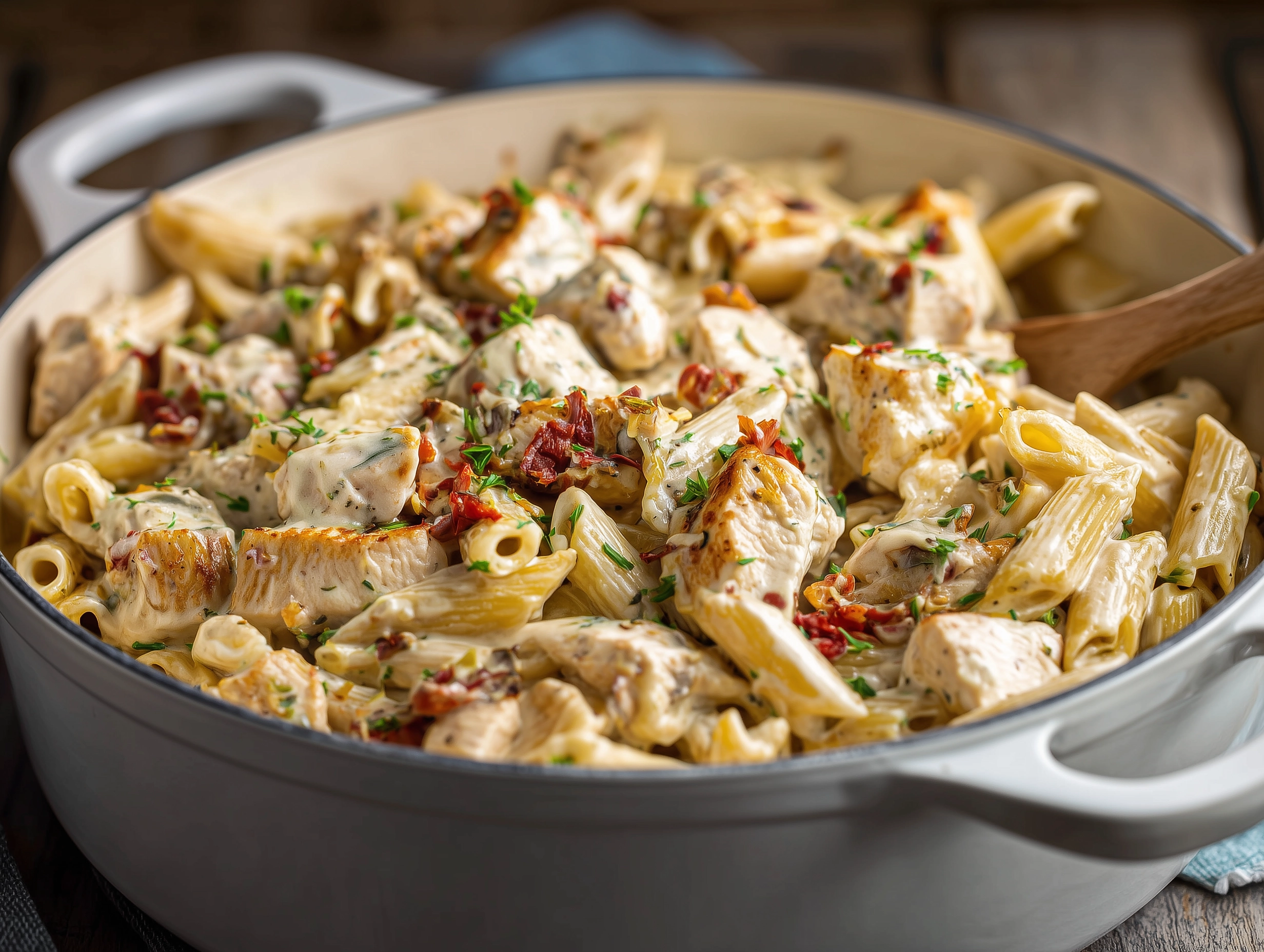 Creamy Merry Me Chicken Pasta Recipe