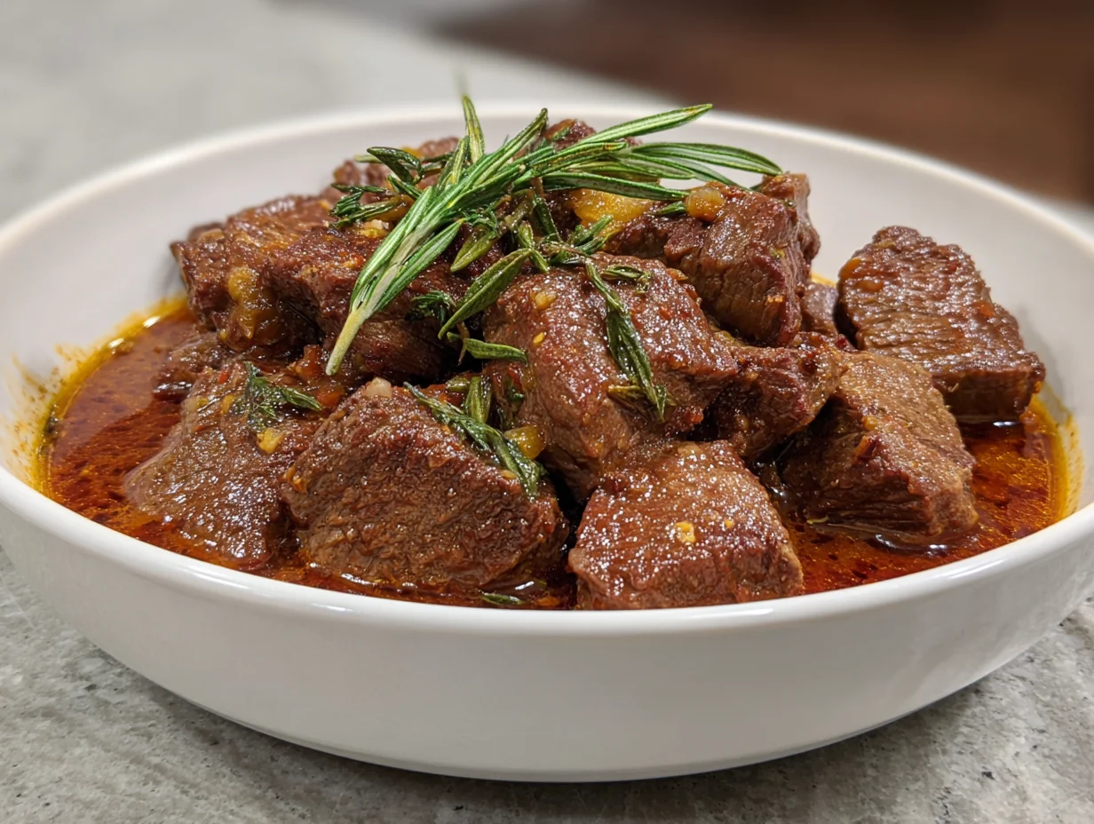 Savory Beef Chunks Recipe