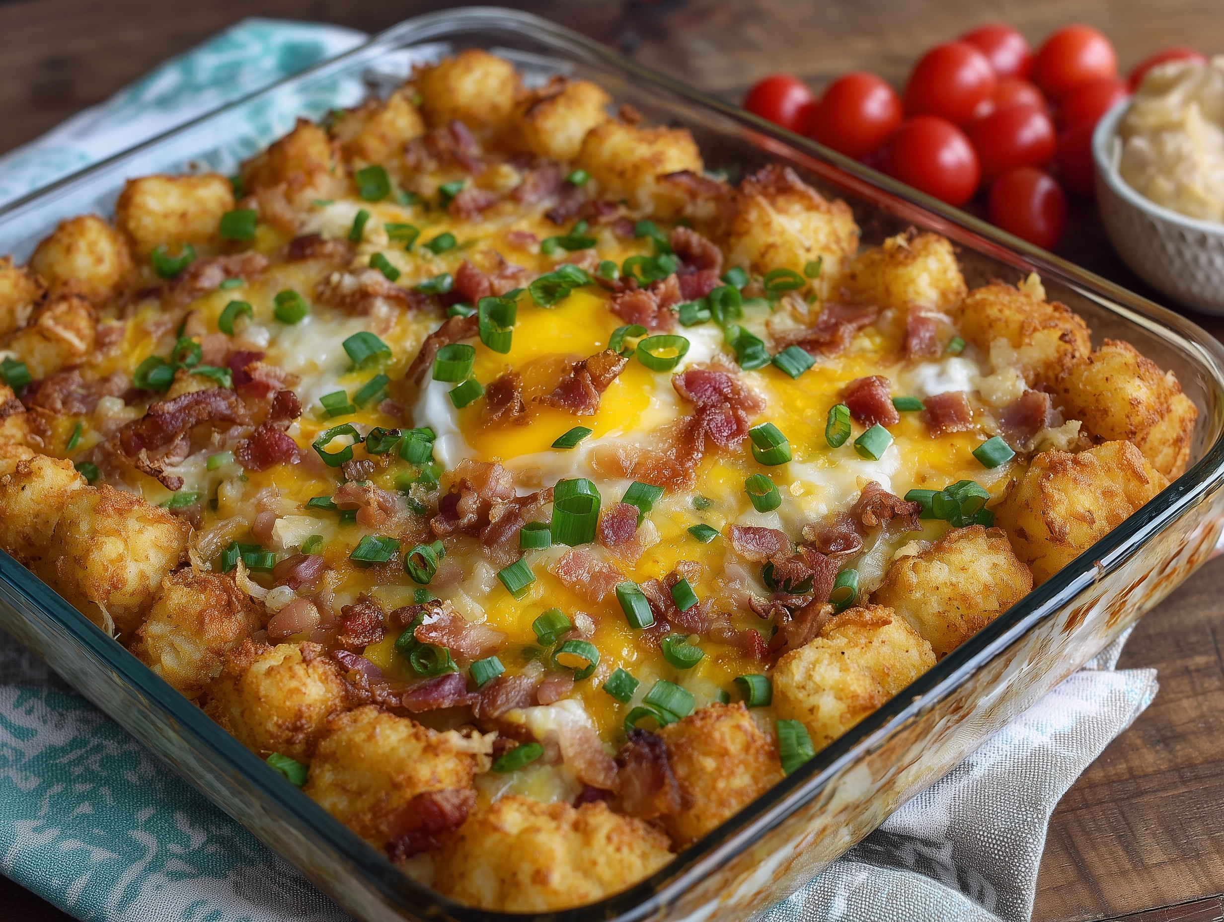 Easy Tater Tot Breakfast Casserole Recipe