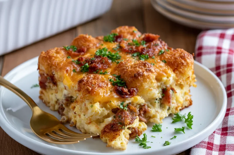 Easy Tater Tot Breakfast Casserole Recipe
