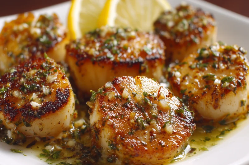 Golden Air Fryer Scallops Recipe