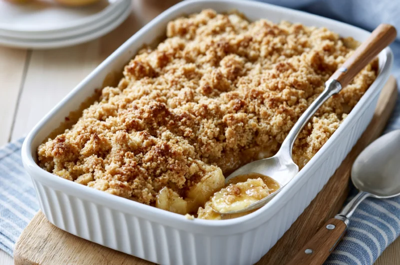 Warm Apple Crumble Recipe