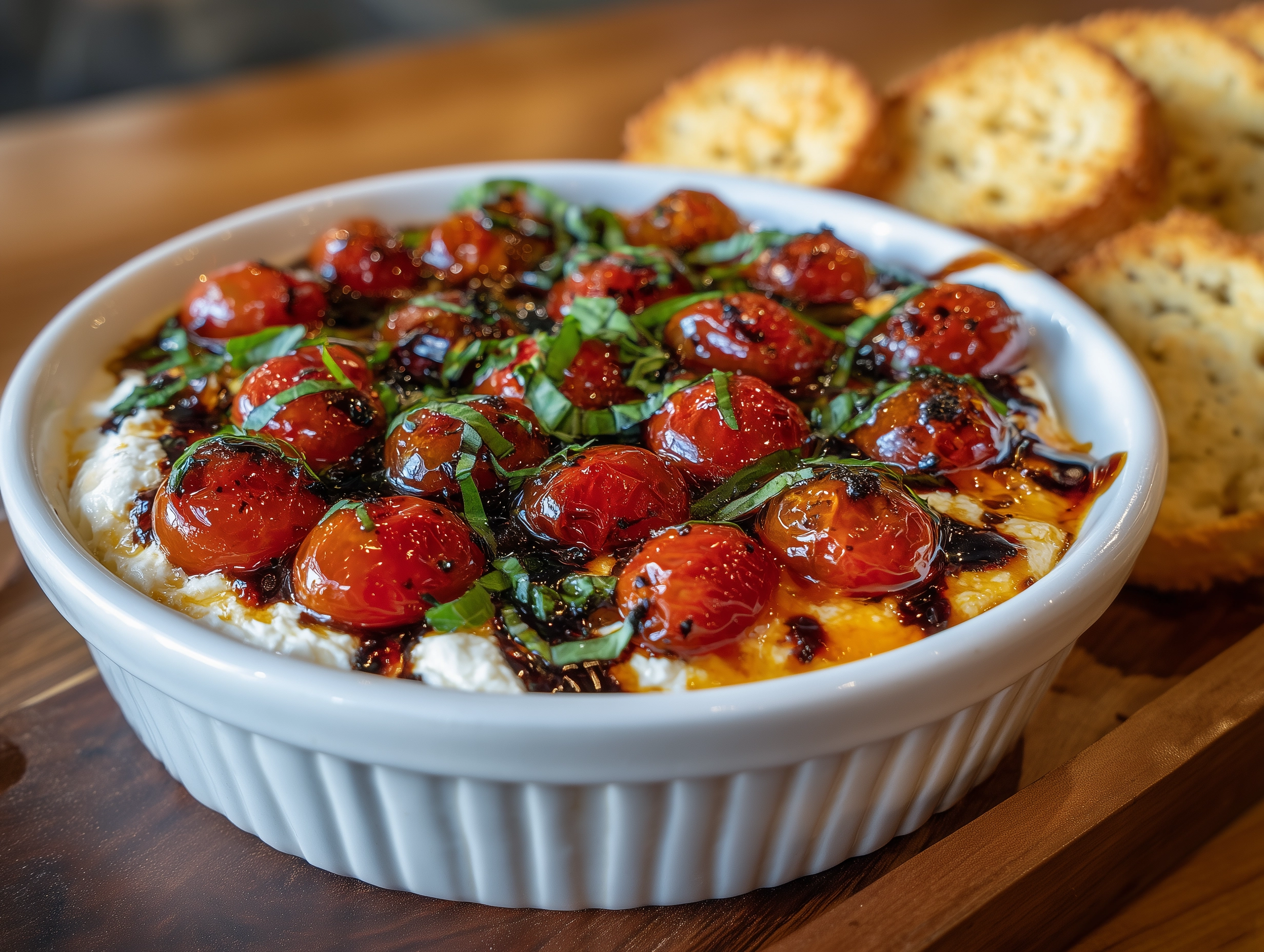 Melty Caprese Dip Recipe