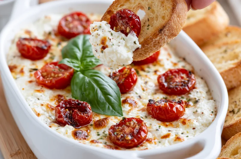 Melty Caprese Dip Recipe