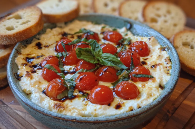 Melty Caprese Dip Recipe