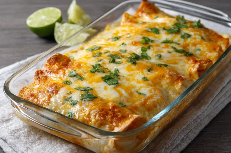 Cheesy Cheese Enchiladas Recipe
