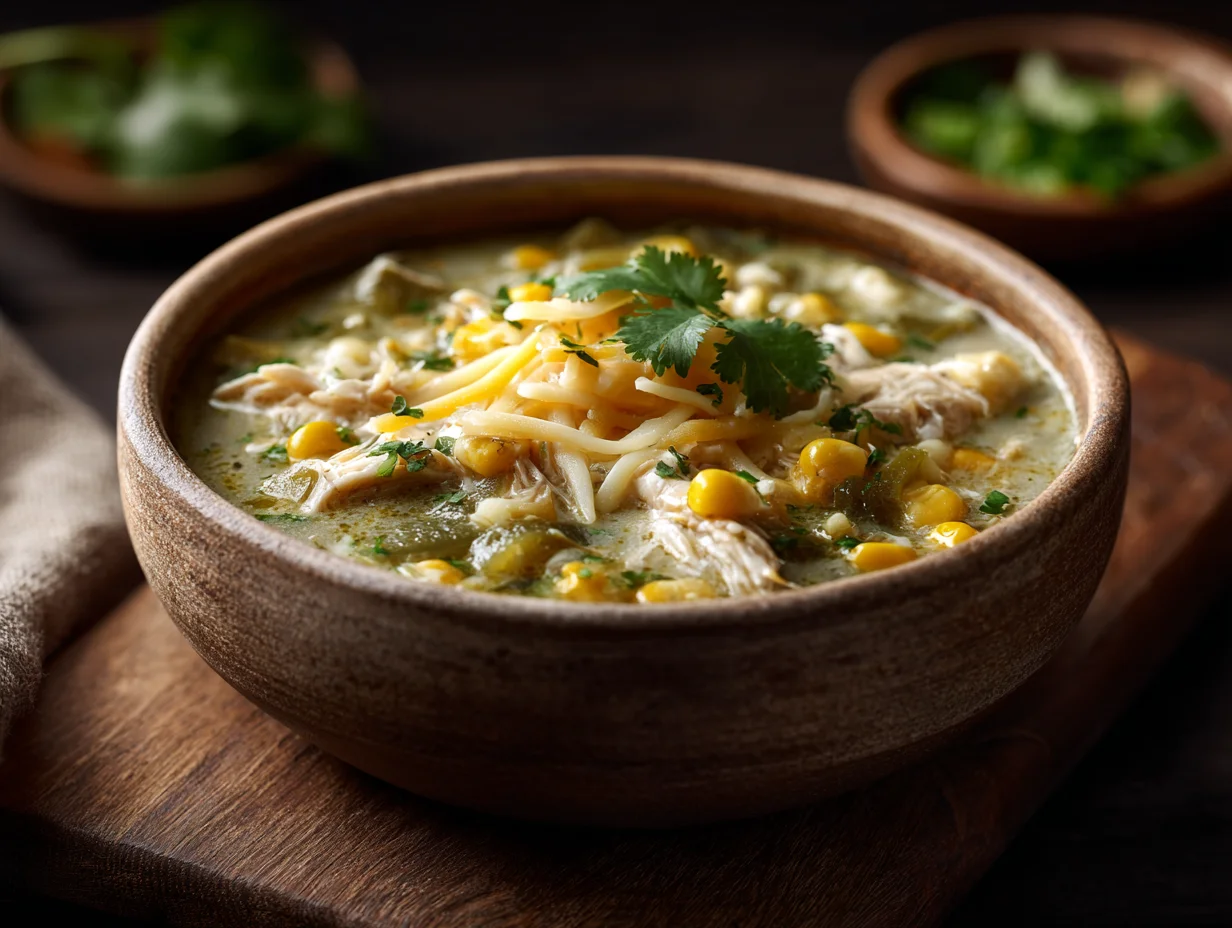 chicken poblano soup