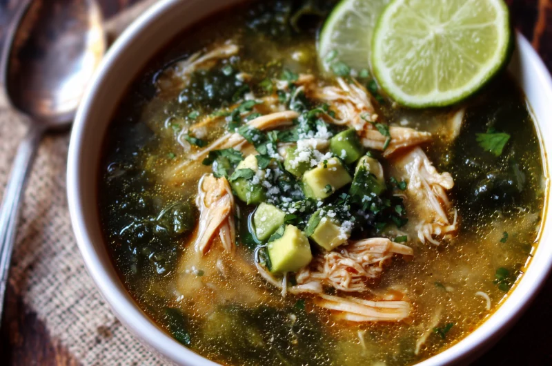Cozy Chicken Poblano Soup Recipe