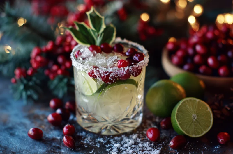 Festive Christmas Margarita Recipe